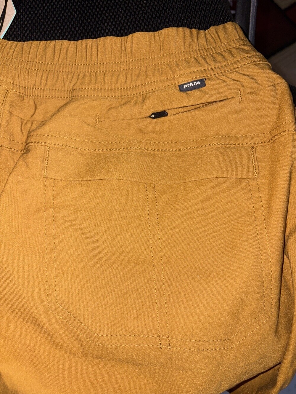PrAna WOMENS HALLE SHORTS II SIZE 14 Antique Bronze 5” Inseam NWT $75 - Picture 6 of 10